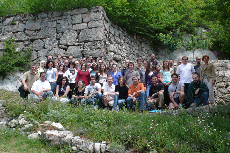 Photos des participants à Peyresq'10