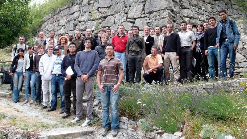 Photos des participants à Peyresq'10